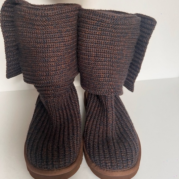 UGG Chocolate Knit Boots - Picture 2 of 4